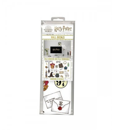 22 grands Stickers Muraux repositionnables Harry Potter,  Harry Potter, Boutique Harry Potter, The Wizard's Shop