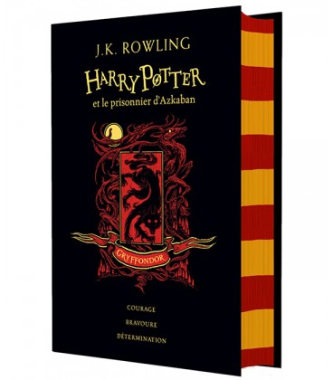 Livre Harry Potter et le prisonnier d'Azkaban Gryffondor Edition Collector,  Harry Potter, Boutique Harry Potter, The Wizard'...