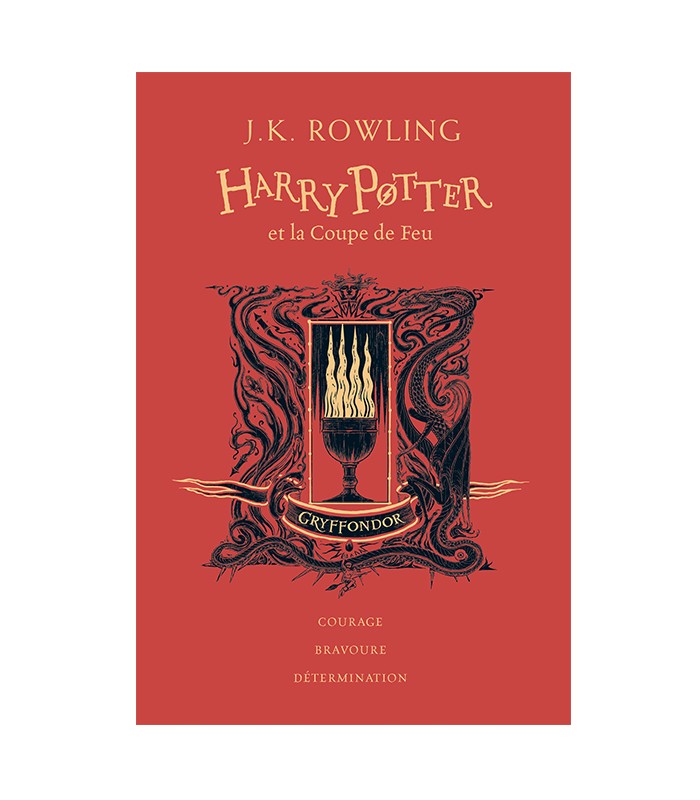 Livre Harry Potter et la Coupe de Feu Gryffondor Edition Collector