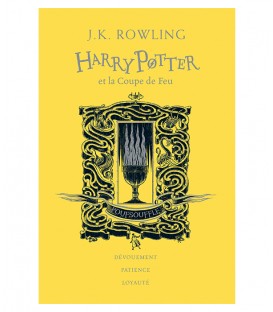 Livre Harry Potter et la Coupe de Feu Poufsouffle Edition Collector