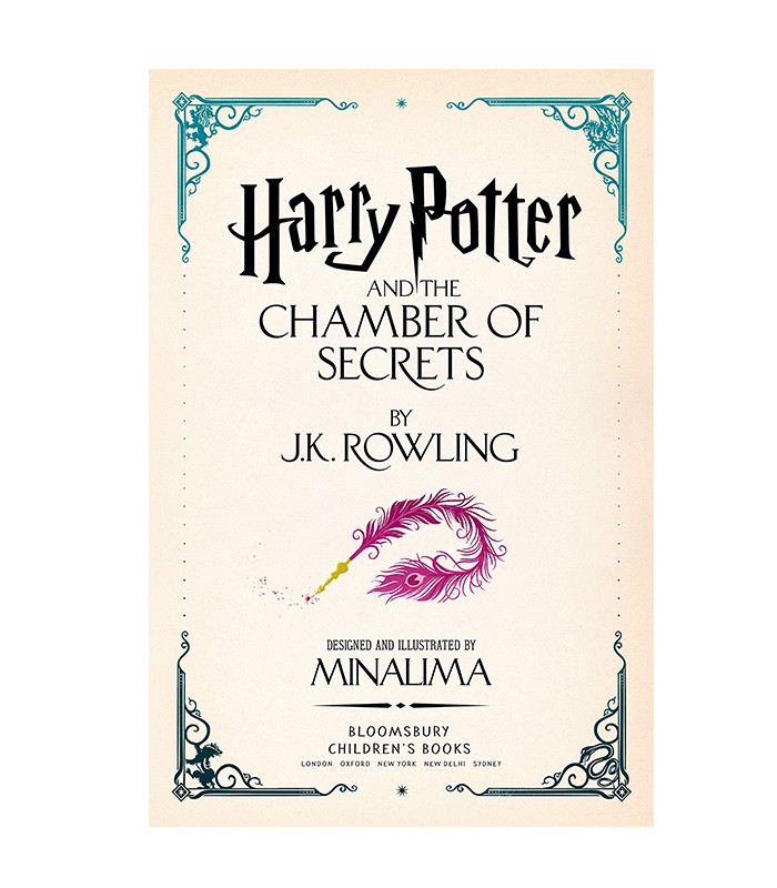 Harry Potter and the Chamber of Secrets - MinaLima