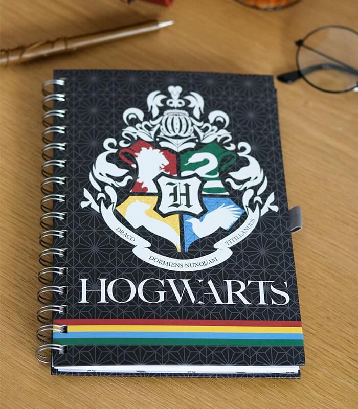 Carnet de texte A5 Harry Potter Poudlard - Boutique Harry Potter