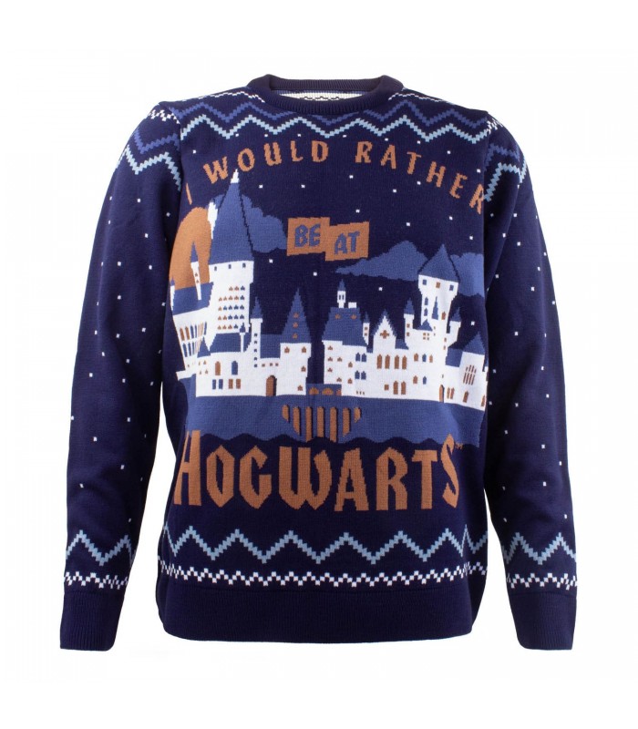Stadion Overredend Inspecteur Hogwarts Christmas Sweater - Harry Potter - Boutique Harry Potter