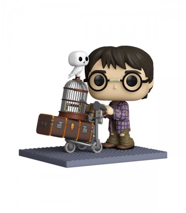 Figurine POP! N°135 Deluxe Harry Pushing Trolley Anniversary,  Harry Potter, Boutique Harry Potter, The Wizard's Shop