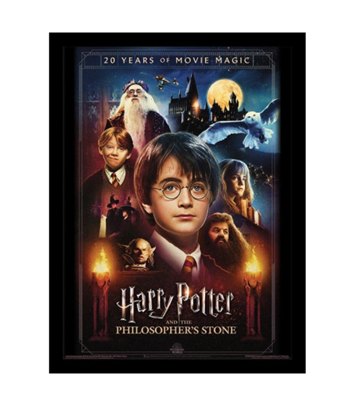 22 grands Stickers Muraux repositionnables Harry Potter - Boutique