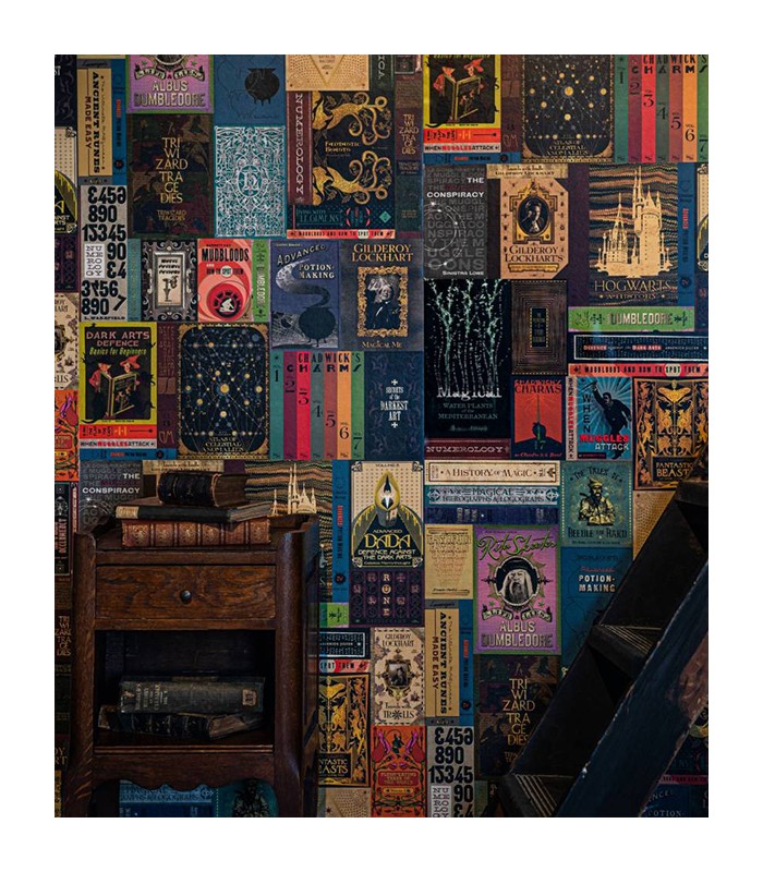 Papier peint Hogwarts’ Book Covers