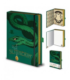 Slytherin Emblem Premium A5 Notebook Harry Potter