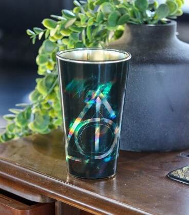 Deathly Hallows glass goblet