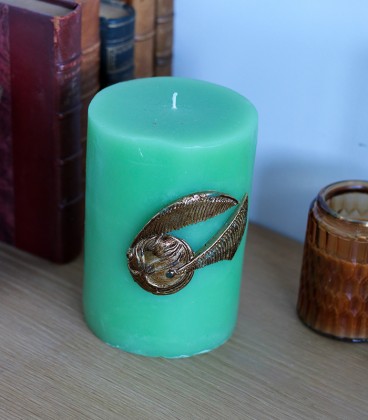 Golden Snitch Decorative Candle