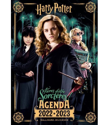 Agenda Scolaire Harry Potter 2022-2023 - Fières d'être sorcières !,  Harry Potter, Boutique Harry Potter, The Wizard's Shop