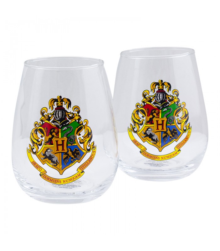 Set de deux verres Poudlard Harry Potter - Boutique Harry Potter