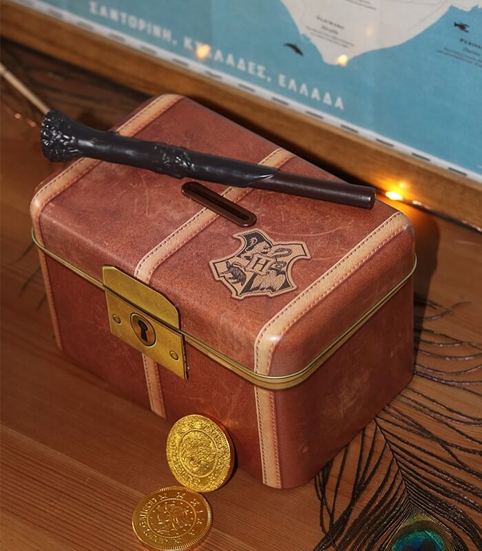 Tirelire Magique Valise Poudlard - Boutique Harry Potter