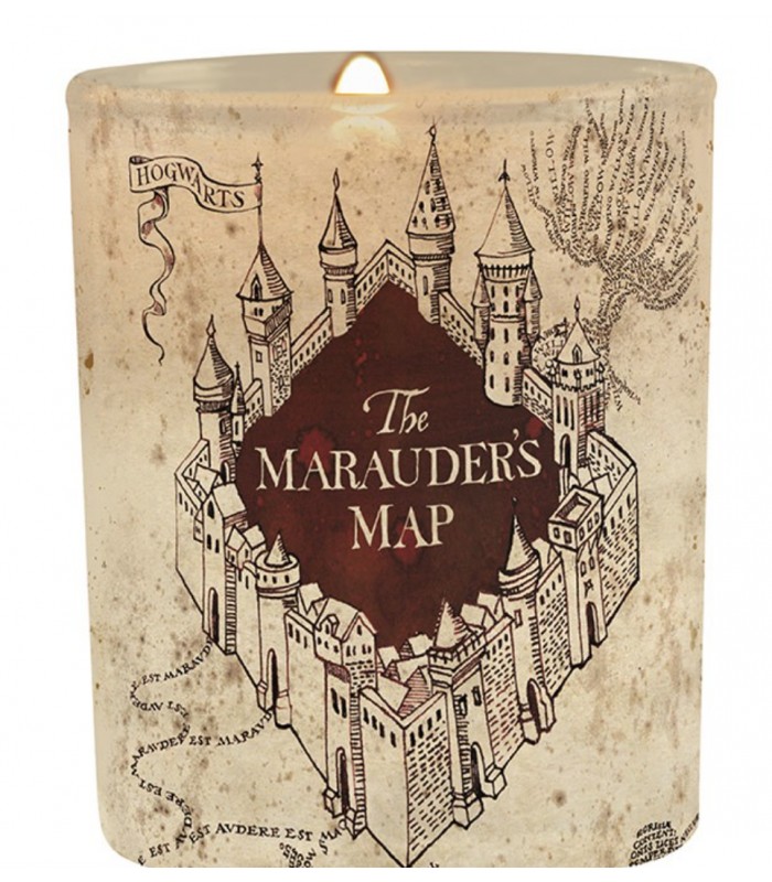 Bougie Carte du Maraudeur Harry Potter - Boutique Harry Potter