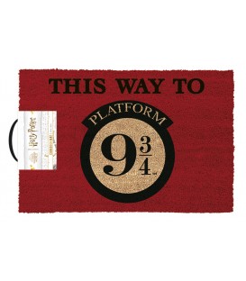 Paillasson " This way to plateform 9 3/4" Harry Potter