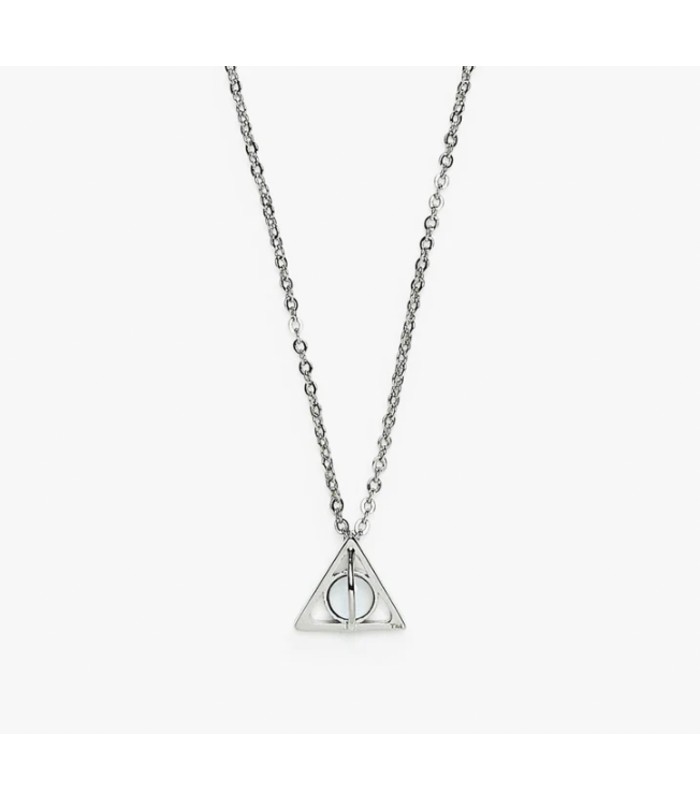 Official Harry Potter Jewelry Deathly Hallows Necklace - Walmart.com