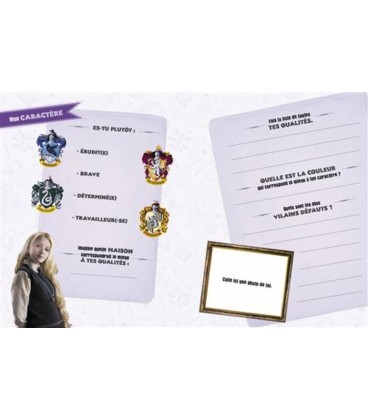 Mon journal secret Luna Lovegood avec cadenas et stylo à encre invisible,  Harry Potter, Boutique Harry Potter, The Wizard's ...