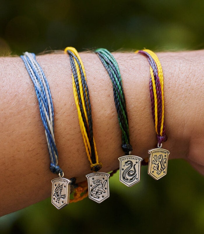 Harry Potter Inspired Bracelet, Harry Potter Leather Bracelet 