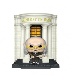 Figurine POP! N°138 Deluxe Gringotts Head Goblin with Gringgotts Bank