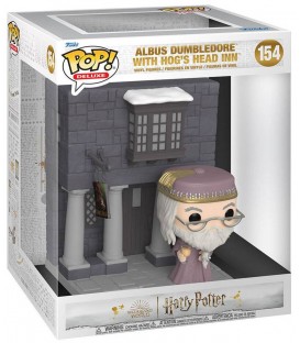 Pop 154 Deluxe Harry Potter Albus Dumbledore With Hog's Head Inn