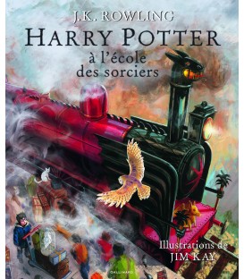Livre Harry Potter à l'école des Sorciers Illustrations de Jim Kay