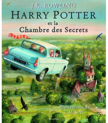 Livre Harry Potter et la Chambre des Secrets Illustrations de Jim Kay,  Harry Potter, Boutique Harry Potter, The Wizard's Shop