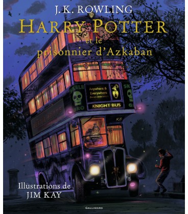Harry Potter et le Prisonnier d'Azkaban Illustration Jim Kay French Edition