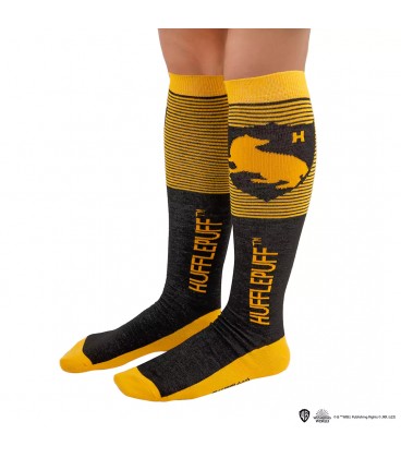 Pack of 3 pairs of Hufflepuff high socks