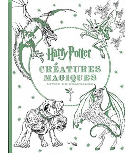 Harry Potter - Créatures Magiques - Livre de Coloriage,  Harry Potter, Boutique Harry Potter, The Wizard's Shop