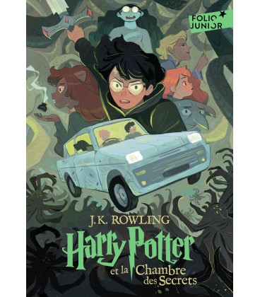 Harry Potter et la Chambre des Secrets - Folio Junior,  Harry Potter, Boutique Harry Potter, The Wizard's Shop