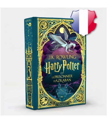 Harry Potter book et le prisonnier d'Azkaban illustrated by MinaLima (FRENCH)