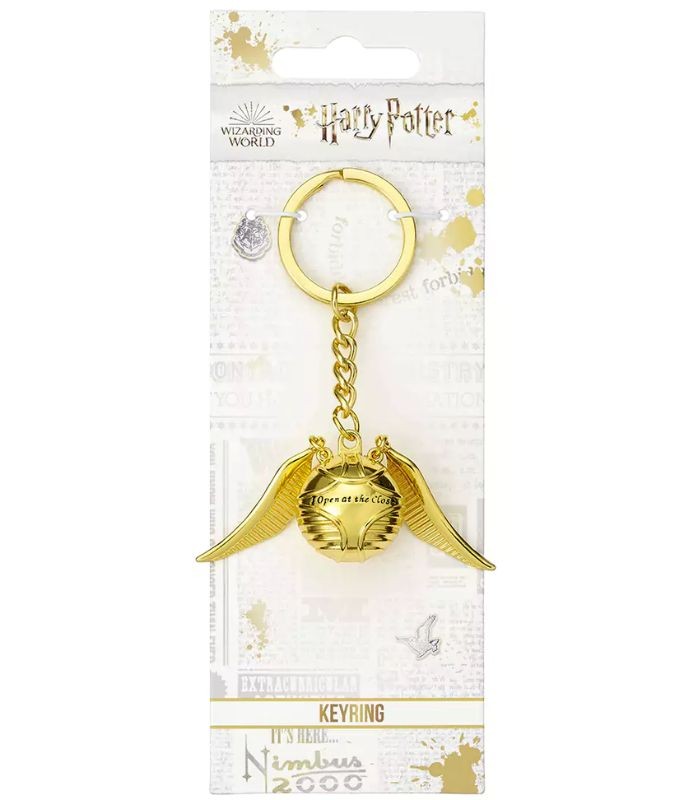 Porte-clés 3D Harry Potter - Vif d'or, en vente sur Close Up