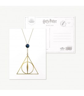 Carte Postale "Collier des Reliques de la Mort".,  Harry Potter, Boutique Harry Potter, The Wizard's Shop