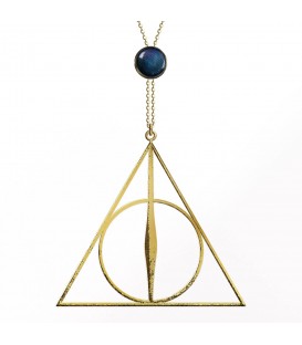 "The Deathly Hallows pendant" Post card