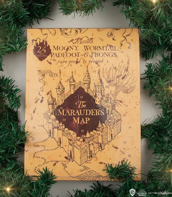 Marauder's map Advent Calendar - Harry Potter - Boutique Harry Potter