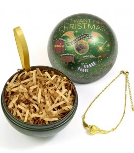 Boule de Noël All I Want for Christmas - Bracelet Vif d’or - Harry Potter,  Harry Potter, Boutique Harry Potter, The Wizard's...