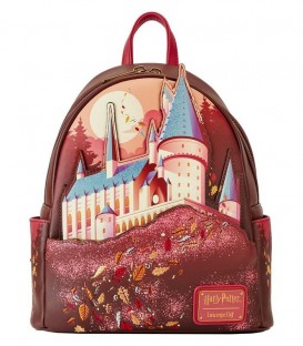Hogwarts Fall Loungefly Mini Backpack - Harry Potter