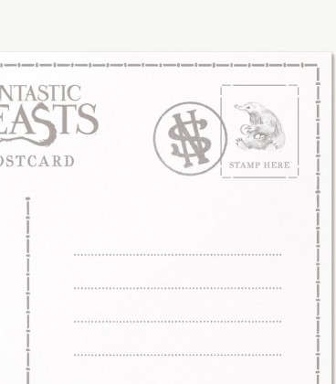 Minalima Mystery Postcard - Fantastic Beasts