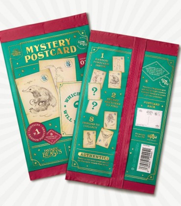 Minalima Mystery Postcard - Fantastic Beasts