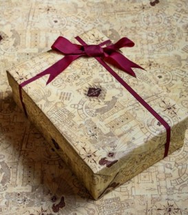 Gift Wrap The Maraudeur's map by Minalima - Harry Potter