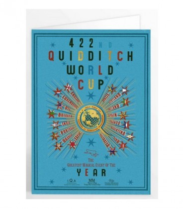 Carte de voeux de la Coupe du Monde de Quidditch - Harry Potter,  Harry Potter, Boutique Harry Potter, The Wizard's Shop