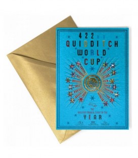 Carte de voeux de la Coupe du Monde de Quidditch - Harry Potter,  Harry Potter, Boutique Harry Potter, The Wizard's Shop