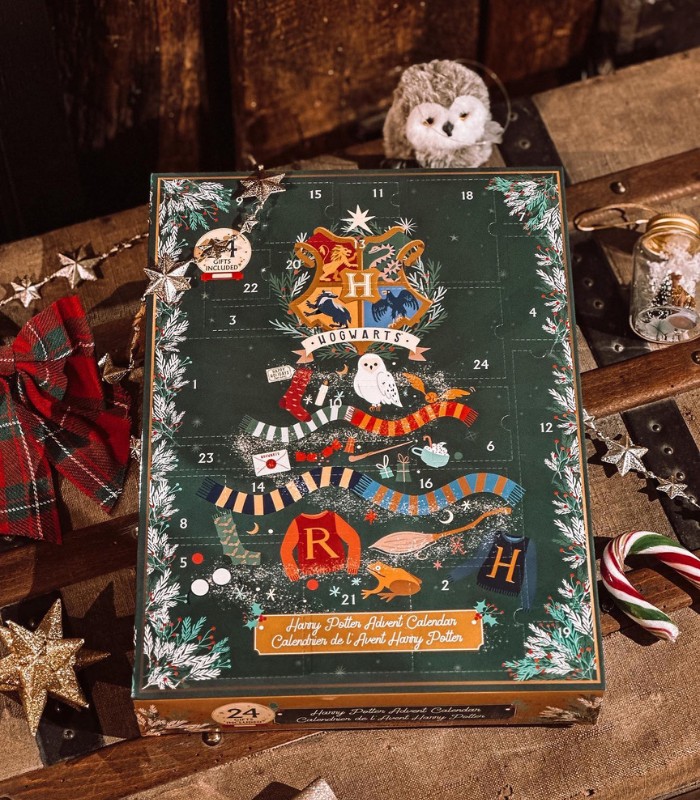 Harry Potter : un Noël à Poudlard ; calendrier de l'avent pop-up