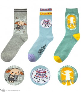 Set of 3 pairs of socks Dobby
