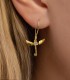 Flying Key Earrings