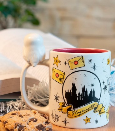 3D mug Privet Drive & Hedwig handle - HP