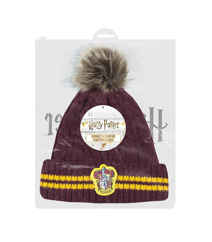 Bonnet à pompon - Gryffondor - Boutique Harry Potter