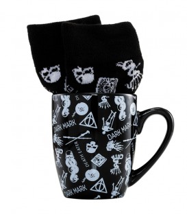 Set cadeau Tasse et Chaussettes Dark Arts - Harry Potter