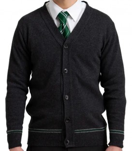 Cardigan Serpentard enfant col V - Harry Potter