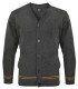 Hufflepuff V-neck cardigan - kids - Harry Potter