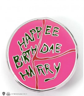 Happee Birthdae Cake Pin - Harry Potter - Harry Potter